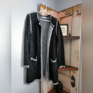 Long cardigan sweater jacket